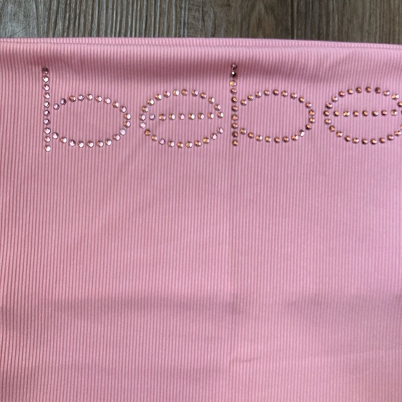 Pink Bebe Tube Top - Picture 2 of 3